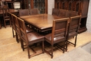 Renaissance style Dinning set in Walnut, France 19th century