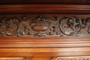 Renaissance/Gothic style Dinning set in Walnut, France 19th century