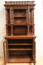 Renaissance/Gothic style Dinning set in Walnut, France 19th century