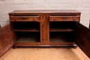 style Cabinet in Oak, France 18th century