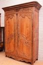 style Armoire in Oak, France 18th century