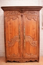 style Armoire in Oak, France 18th century