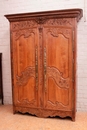 style Armoire in Oak, France 18th century