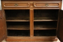 Louis XIV style Cabinet in Oak, France 18th century