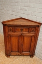 Louis XVI style Corner cabinet in Oak, France 18th century