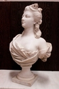 style Statue in cararra marble, France 19th century