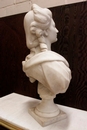 style Statue in cararra marble, France 19th century