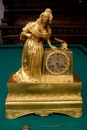 style Clock in bronze, France 19th century