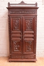 Breton style Armoire in chestnut, France 1900