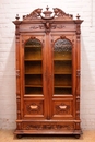 Renaissance style Bookcase in Walnut, France 19th century
