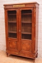 Louis XVI style Office set in mahogany & bronze, France 1900