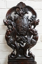 Renaissance style Side chairs in Walnut, France 19th century
