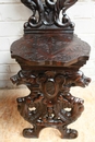Renaissance style Side chairs in Walnut, France 19th century