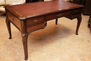 Louis XVI style Office set in mahogany & bronze, France 19th century