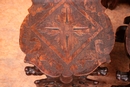 Renaissance style Chairs in Walnut, italie 19th century