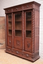 Hunt style Bookcase in Oak, France 19th century