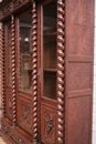 Hunt style Bookcase in Oak, France 19th century