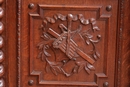 Hunt style Bookcase in Oak, France 19th century