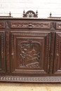 Breton style Sideboard in Oak, France 19th century
