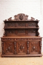 Hunt style Sideboard in Oak, France 19th century