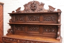 Hunt style Sideboard in Oak, France 19th century