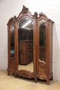 Louis XV style Armoire in Walnut, France 19th century