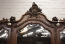 Louis XV style Armoire in Walnut, France 19th century