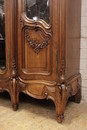 Louis XV style Armoire in Walnut, France 19th century