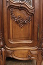 Louis XV style Armoire in Walnut, France 19th century