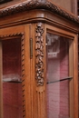 Louis XVI style Display cabinet in Beechwood, France 1900