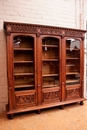 Renaissance style Bookcase in Walnut, France 19th century