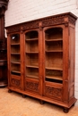 Renaissance style Bookcase in Walnut, France 19th century
