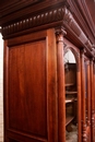 Renaissance style Bookcase in Walnut, France 19th century