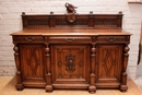 Renaissance style Cabinet in Walnut, France 19th century