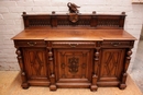 Renaissance style Cabinet in Walnut, France 19th century