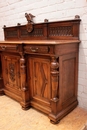 Renaissance style Cabinet in Walnut, France 19th century