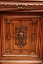 Renaissance style Cabinet in Walnut, France 19th century