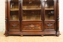 Renaissance style Bookcase in Rosewood, France 19th century