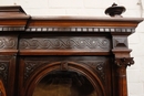 Renaissance style Bookcase in Rosewood, France 19th century