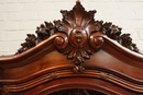 Louis XV style Bookcase in rosewood, France 19th century