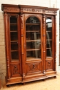 Henri II style Bookcase in Walnut, France 19th century