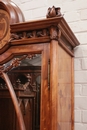 Art Nouveau style Bedroom in Walnut, France 1900