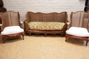 Louis XV style Sofa set, France 1900