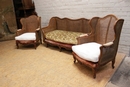 Louis XV style Sofa set, France 1900