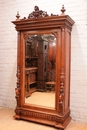 Renaissance style Bedroom in Walnut, France 19th century