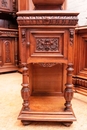 Renaissance style Bedroom in Walnut, France 19th century