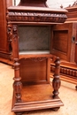 Renaissance style Bedroom in Walnut, France 19th century