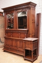 Gothic style Bedroom in Walnut, France 19th century