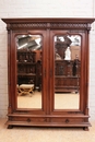 Gothic style Bedroom in Walnut, France 19th century