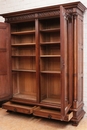 Gothic style Bedroom in Walnut, France 19th century